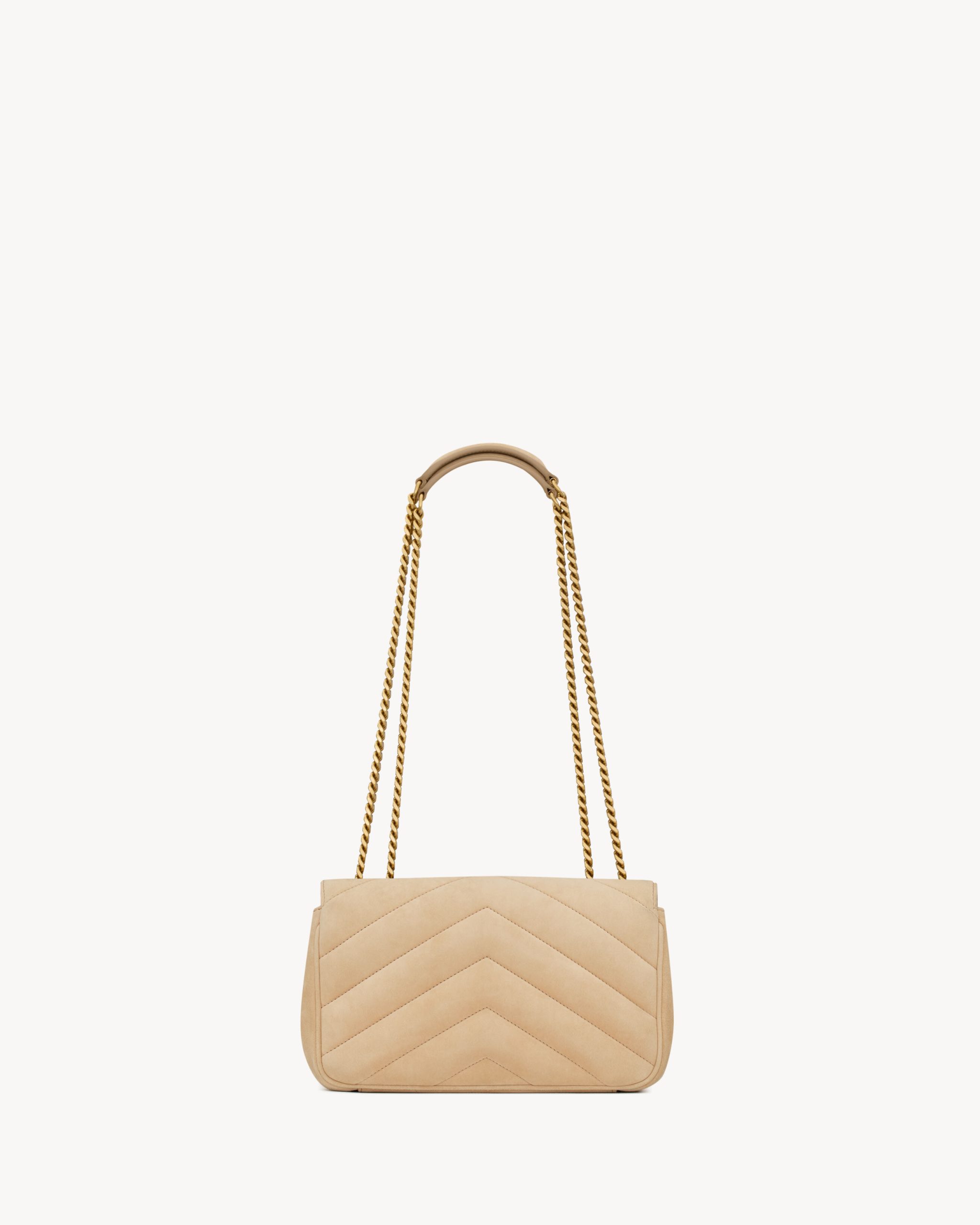 YSL LOULOU small in MATELASSÉ suede - Image 3